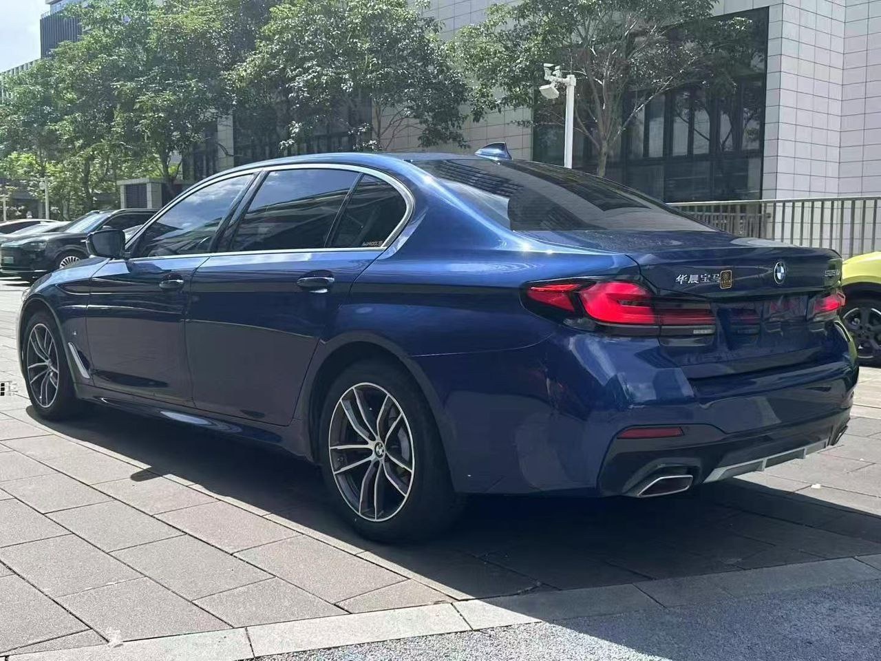 BMW 525Li M Sport Package 2021 Rear View