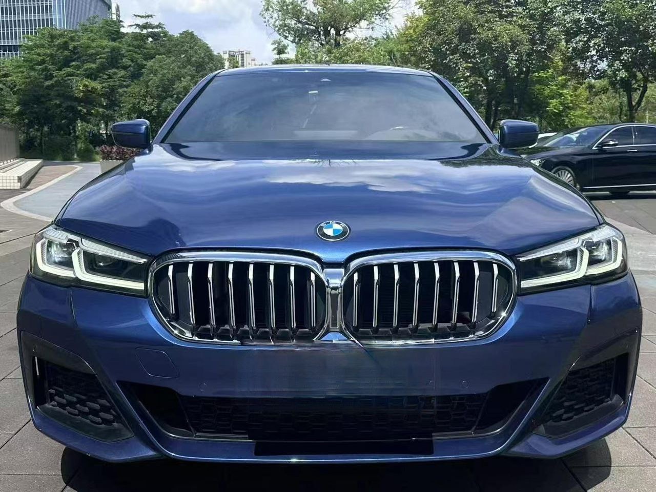BMW 525Li M Sport Package 2021 Front View