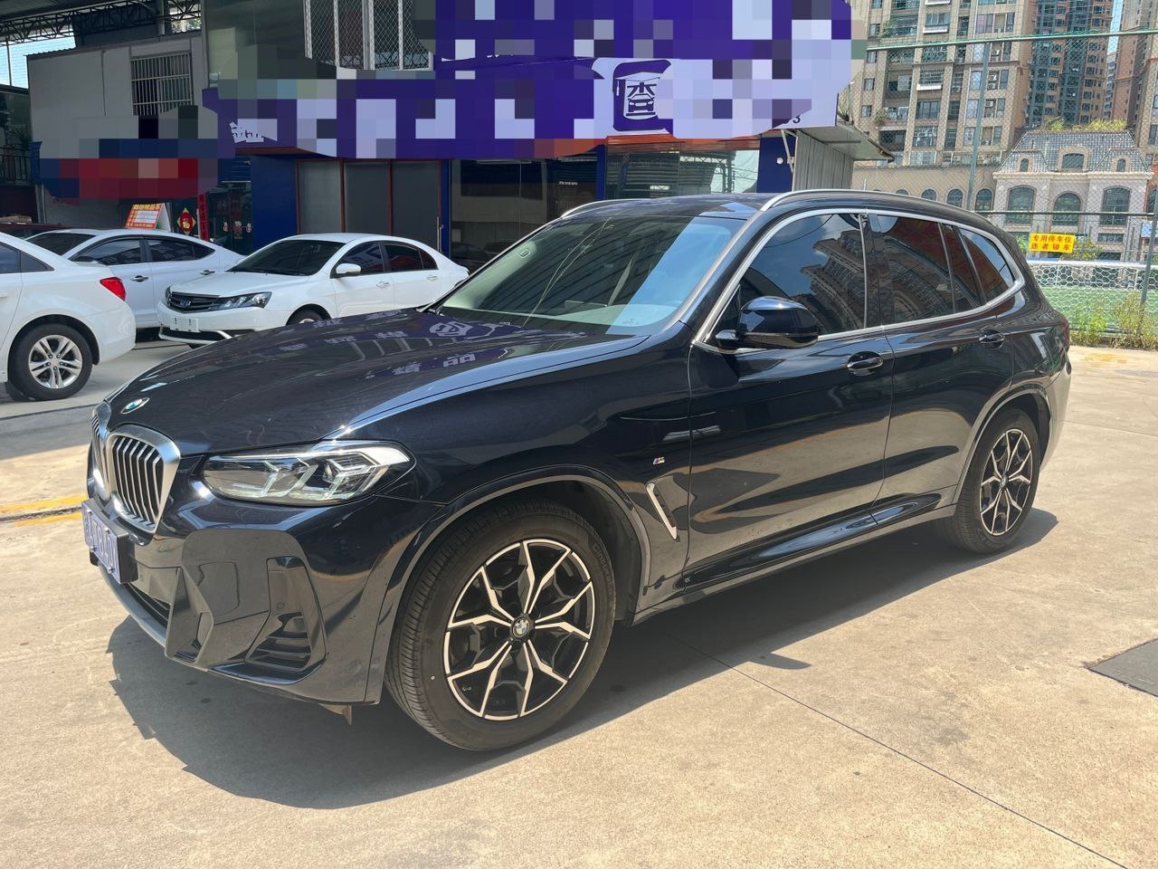 BMW X3 xDrive25i M Sport 2023 Side View