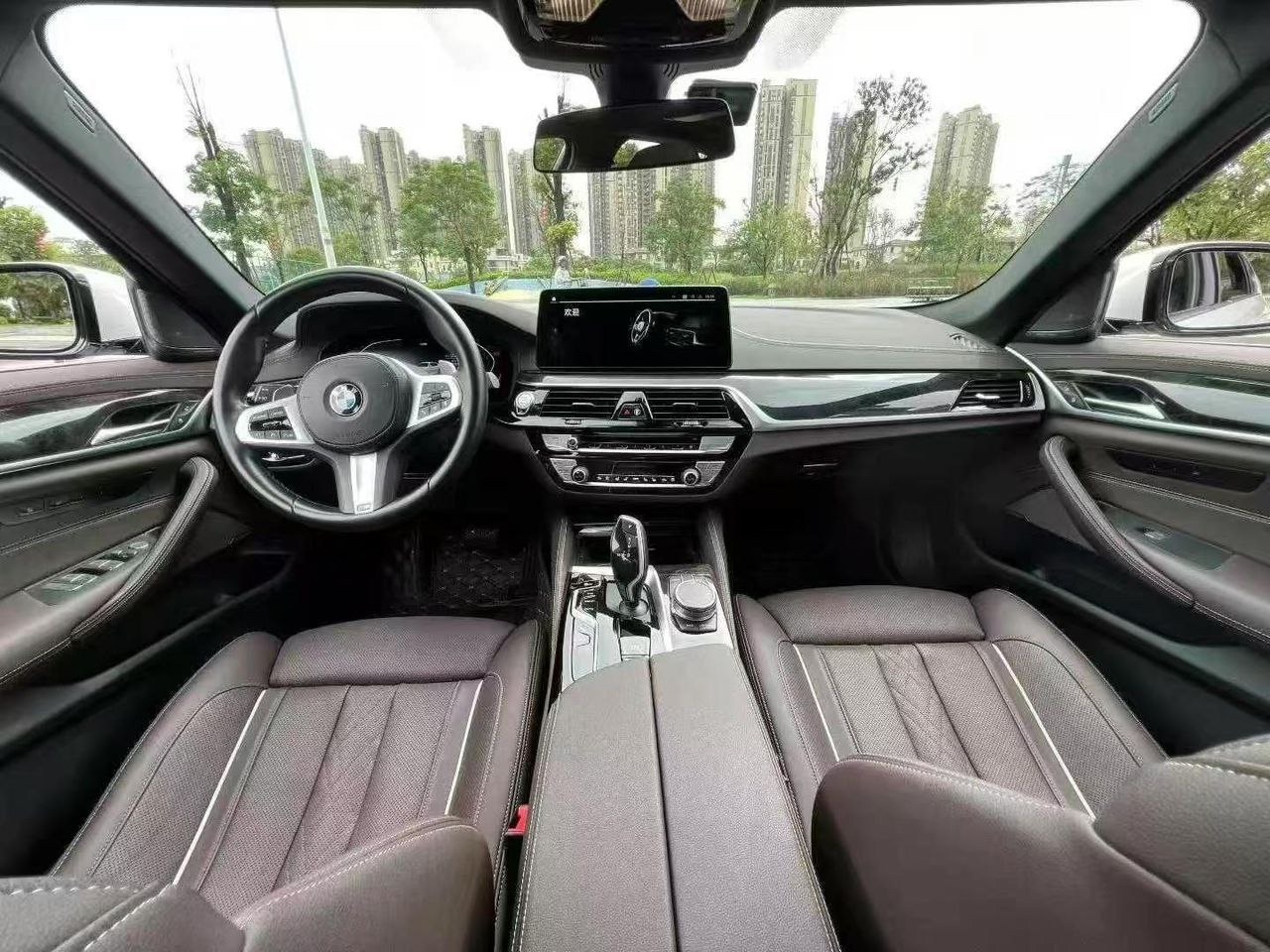 BMW 530Li Exclusive M Sports Package 2021 Rear View